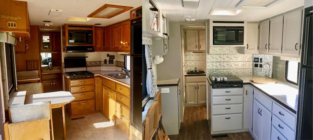 Remodel Your Rv Kitchen On A Budget, Building Rv Kitchen Cabinets