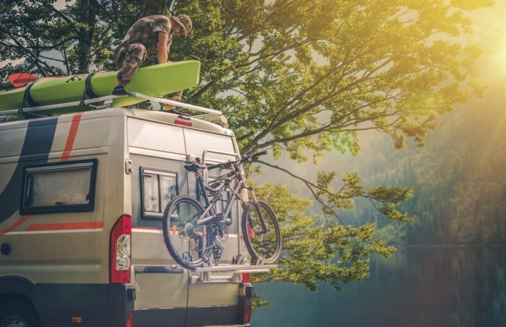 bike and kayak rack for rv